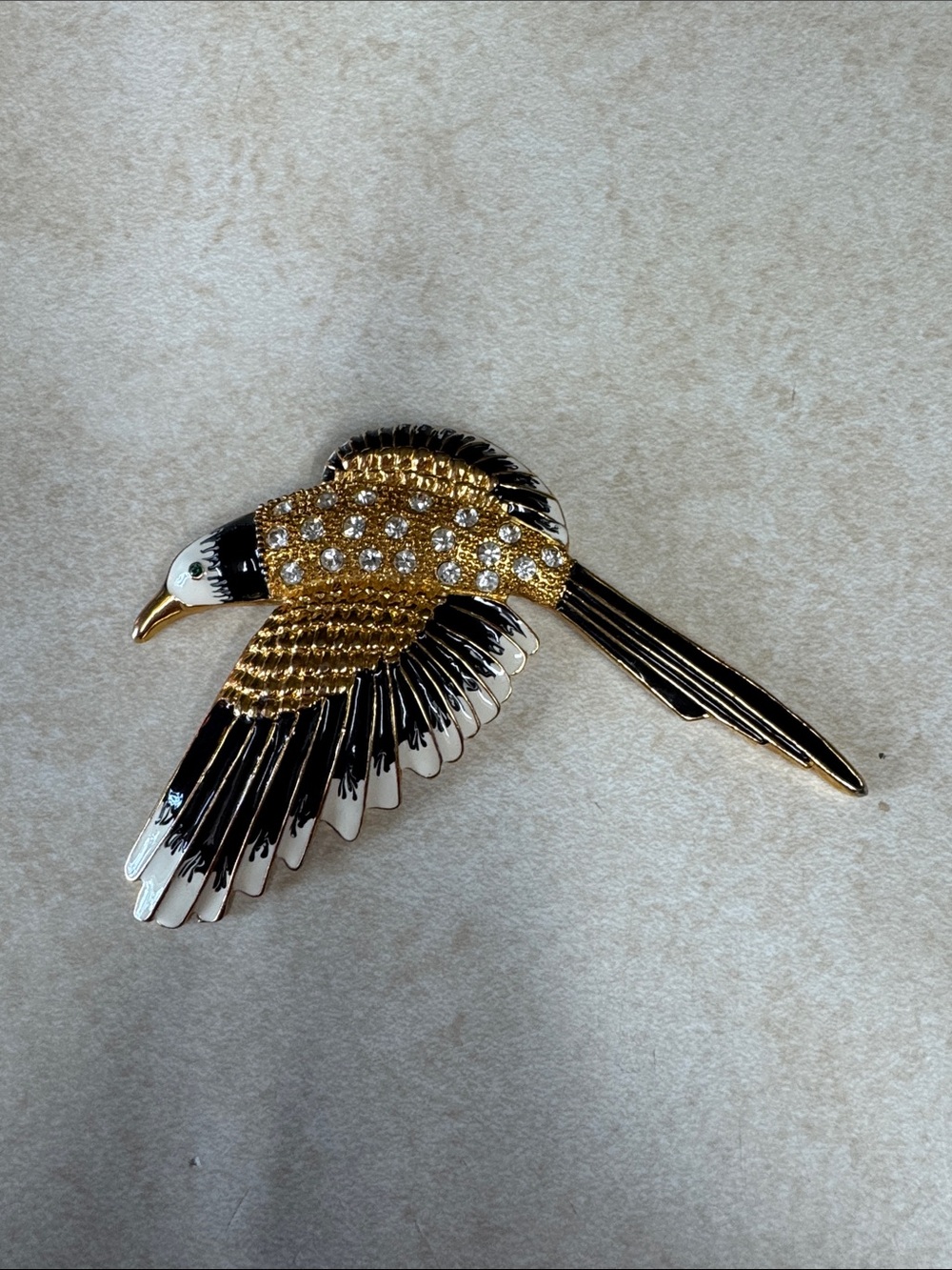 Vintage Bird Brooch